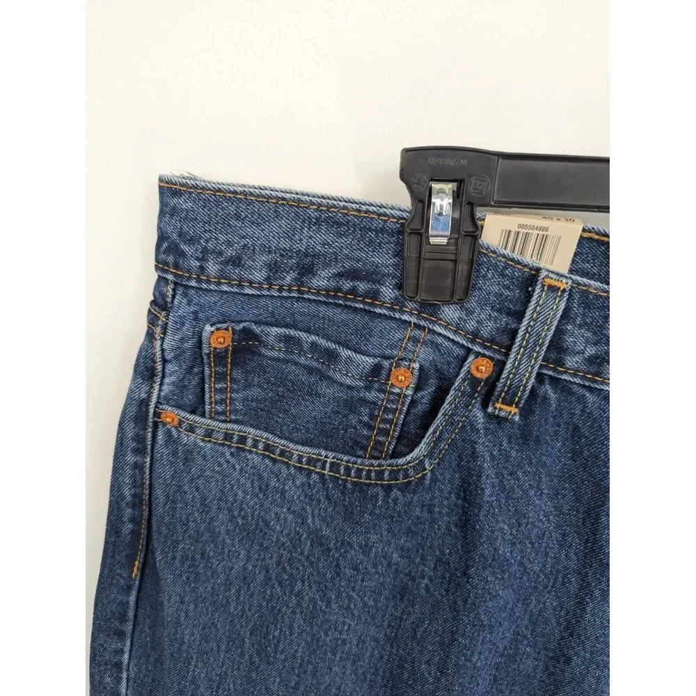 Levi's 550 Relaxed Fit Blue 100% Cotton Denim Jeans Men's 00550-4886, 40x30 NWT